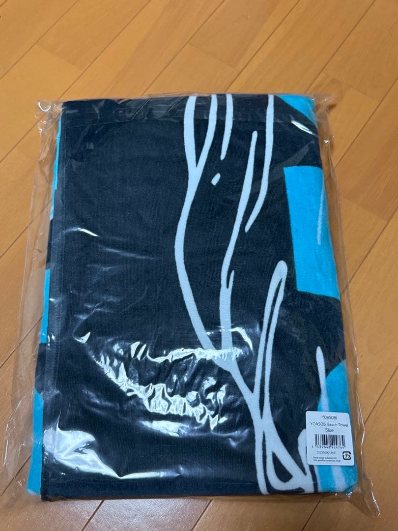 YOASOBI ビーチタオル(青)