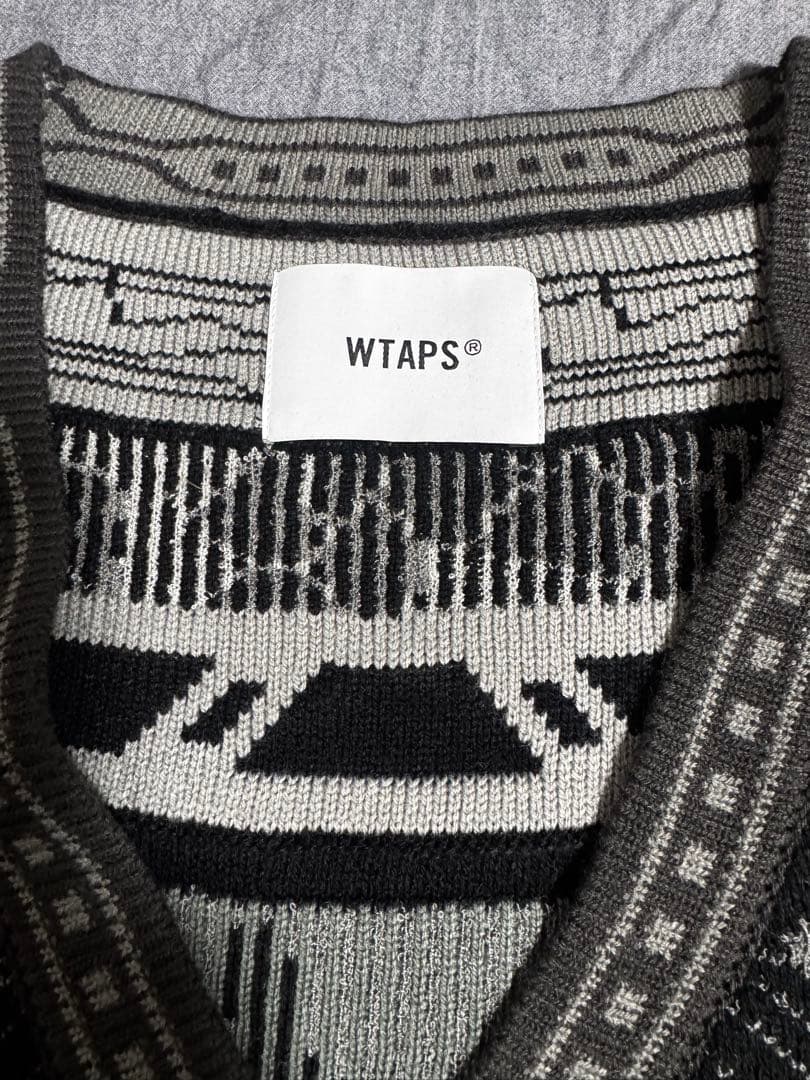 WTAPS / PALMER 813 / SWEATER / ACRYLIC 黒 - メルカリ