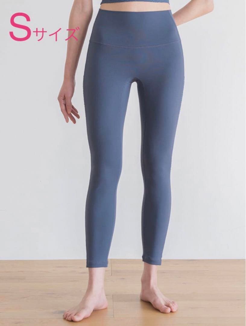LAVA】【SUKALA】ecoジャガードレギンス Sサイズ スモークブルー