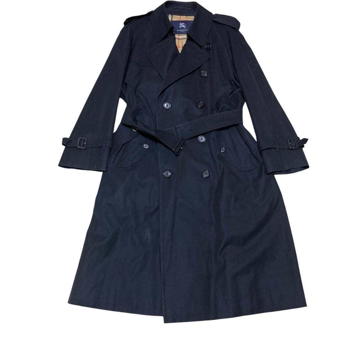 美品✨バーバリーロンドン ロング丈 トレンチコート ノバチェック