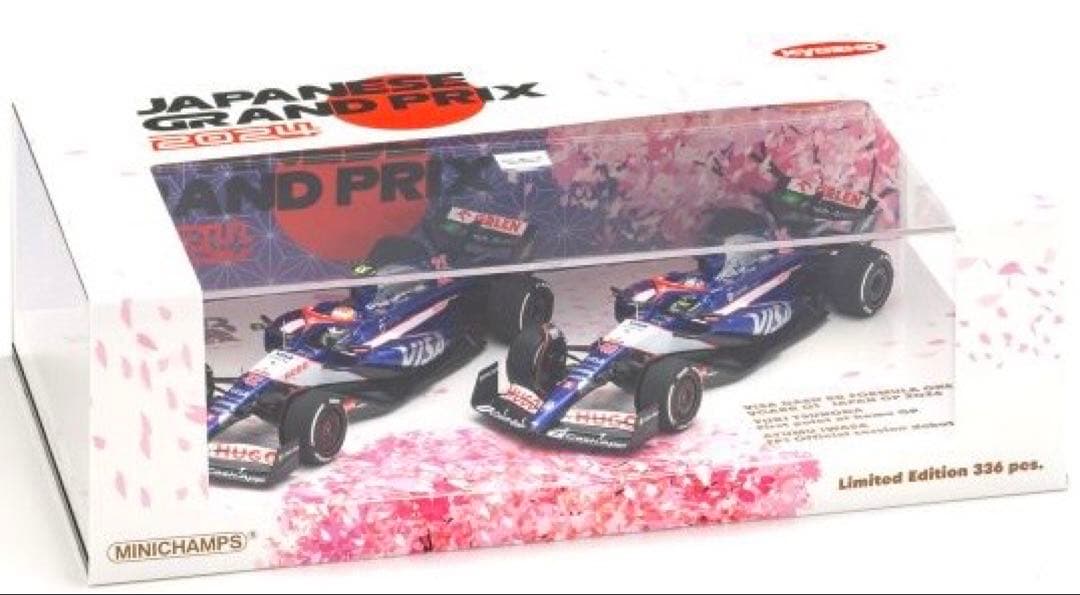 未開封！1/43 VCARB 角田 裕毅&岩佐 歩夢2024 F1日本GPセット - メルカリ