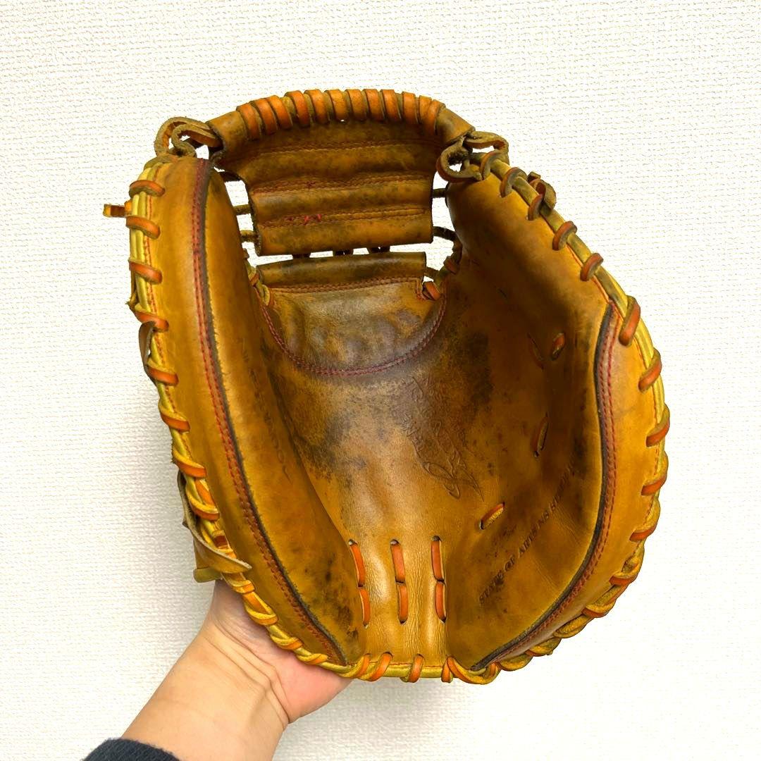 932 NIKE ナイキ 謝道 型抜群 即戦力 硬式 キャッチャーミット - メルカリ