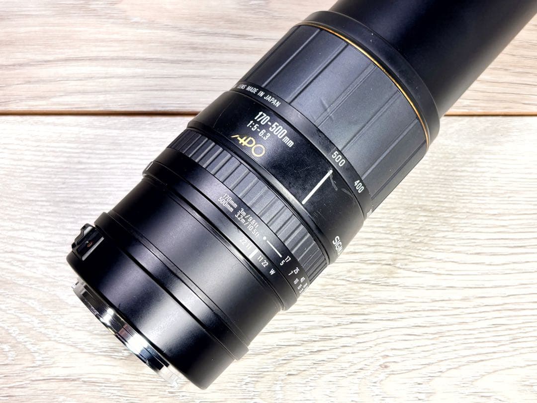 レンズ(ズーム) SIGMA APO 170-500mm f/5-6.3 CANON