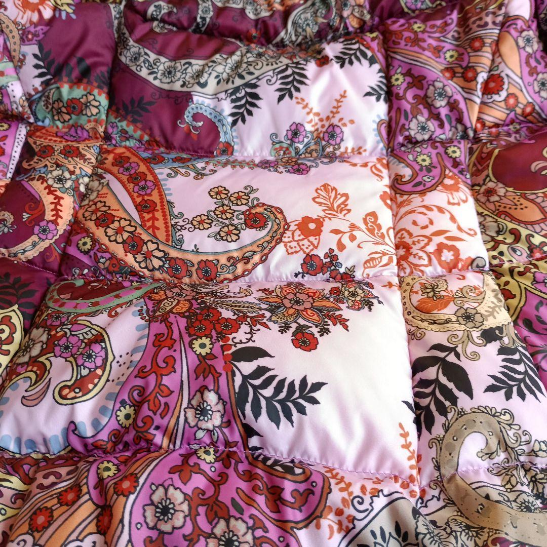 Super Beauty ロマンティックスタイル 花柄ダウンジャケット 42 - メルカリ