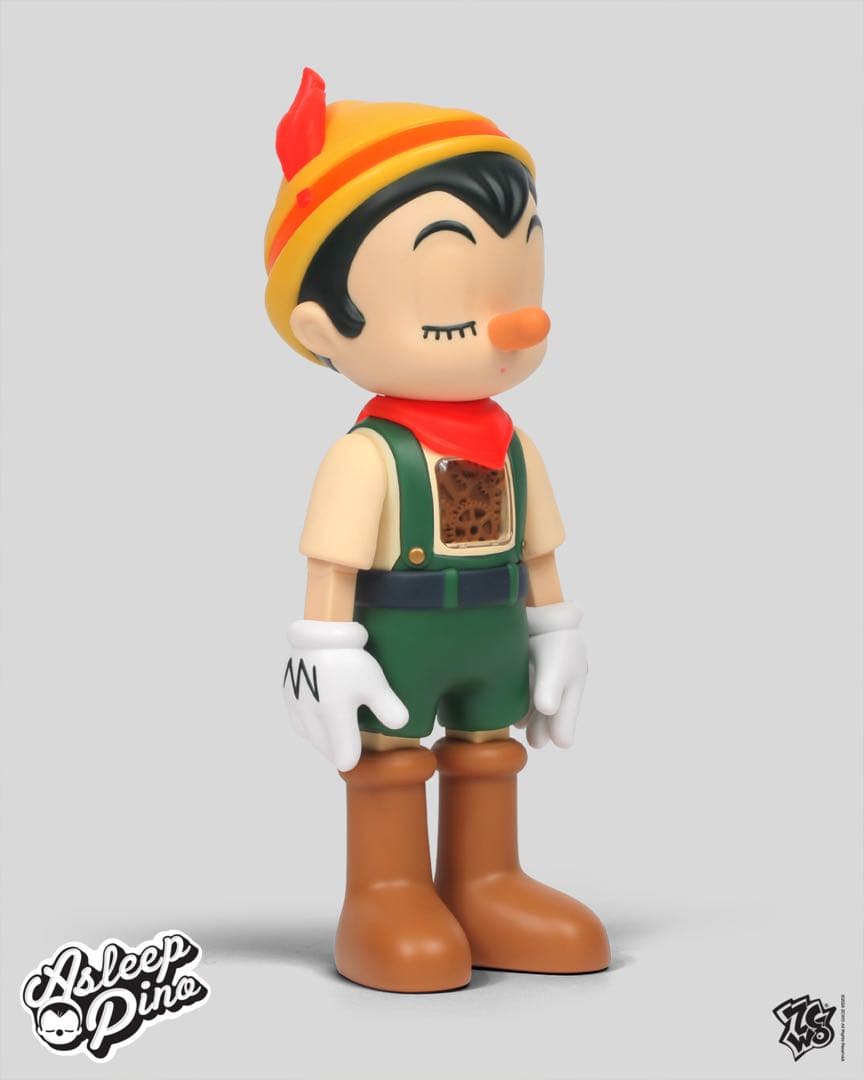 アスリープ・ピノ　眠っている　ポップカルチャー　アートトイ　フィギュア　ZCWO