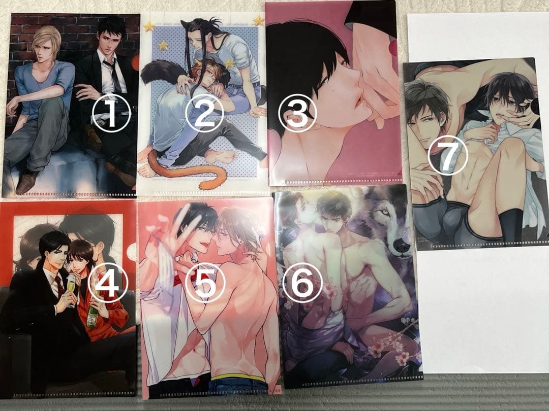 BL クリアファイル　A5 B5 A6サイズ