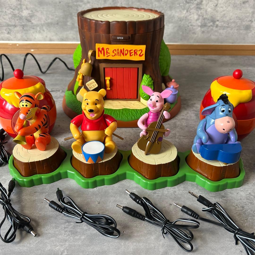 ディズニーキャラクター CDプレーヤー くまのプーさんバンド　80周年記念限定