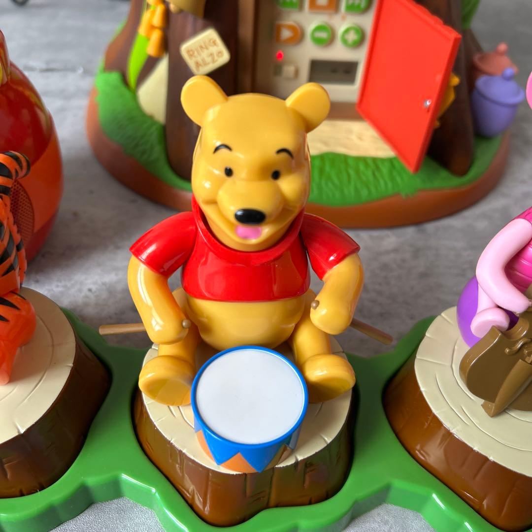 ディズニーキャラクター CDプレーヤー くまのプーさんバンド　80周年記念限定