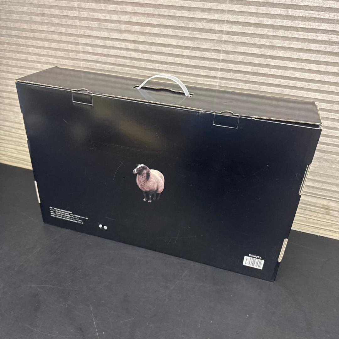 ☆未使用　ヒツジのいらない枕　-極柔-　ブラックレーベル 枕カバー付き