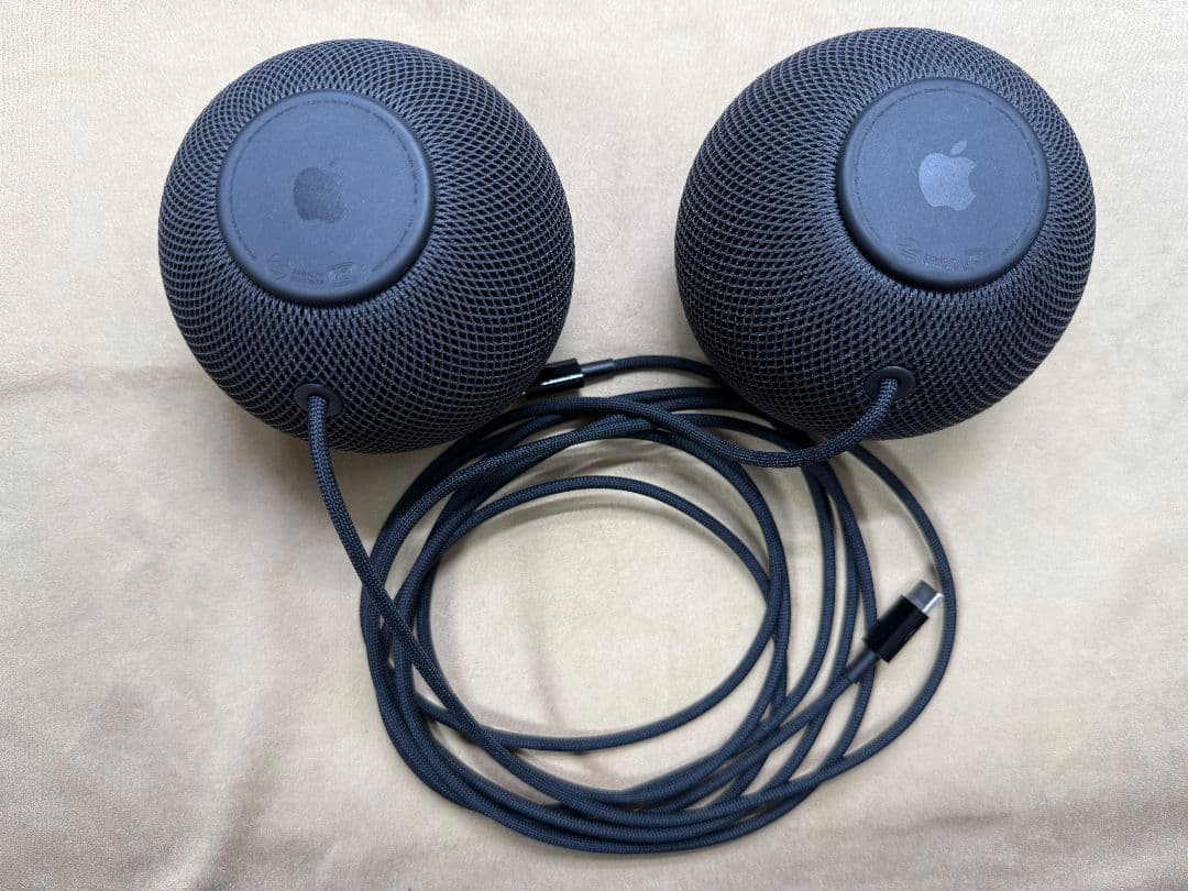 Apple HomePod mini スペースグレイ スピーカーセット - スピーカー