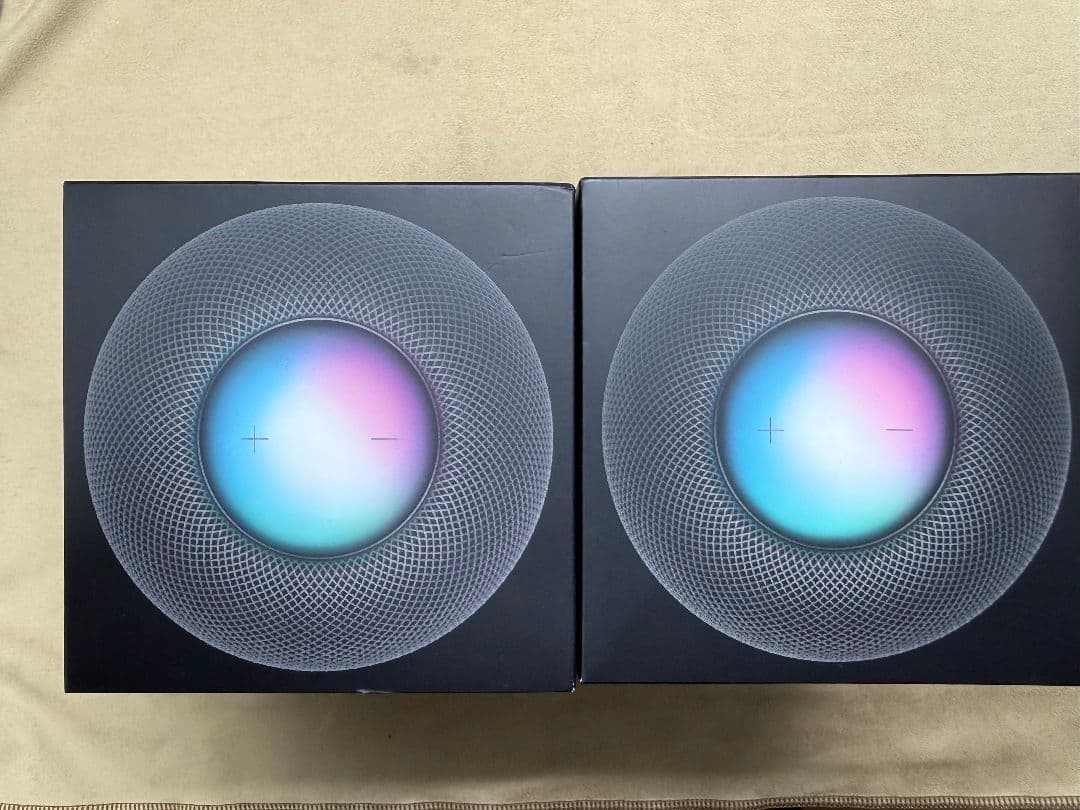 Apple HomePod mini スペースグレイ スピーカーセット - スピーカー