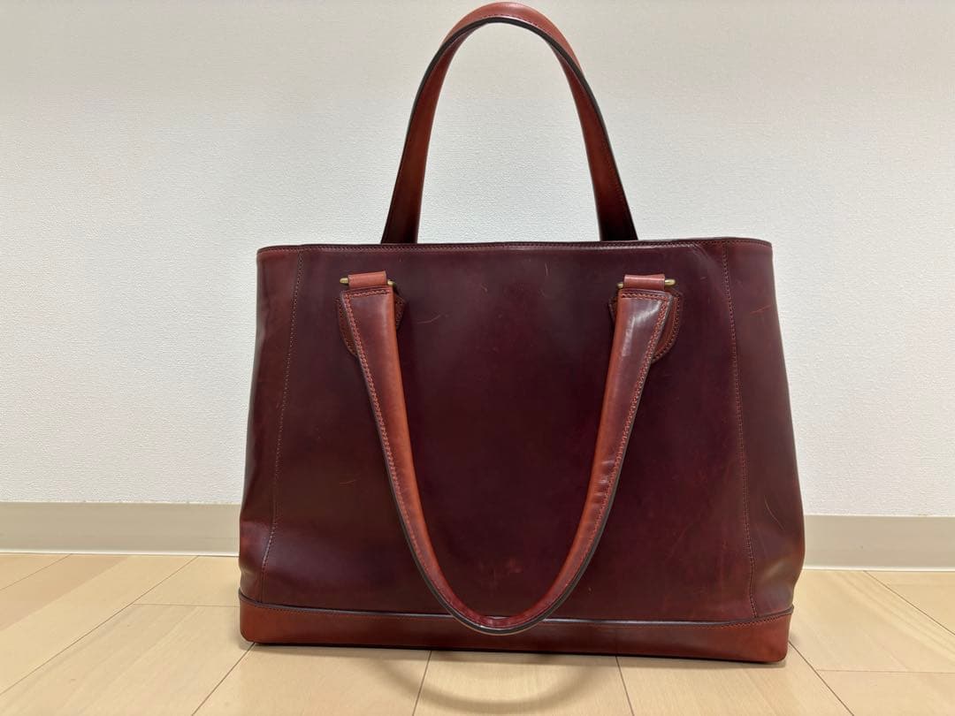 GANZO（ガンゾ）GUDオープントートバッグ ボルドー ボルドー - メルカリ