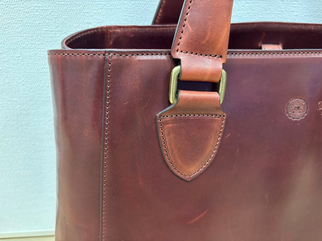 GANZO（ガンゾ）GUDオープントートバッグ ボルドー ボルドー - メルカリ