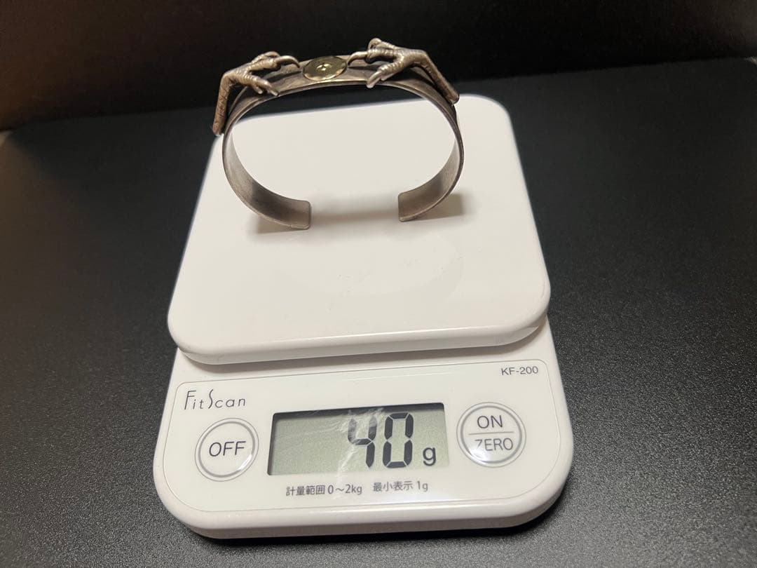 ゴローズ goro's 銀爪平打ちブレスK18メタルOLDバングル - メルカリ