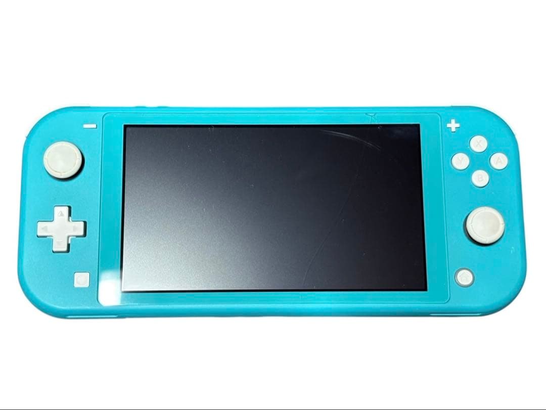 Nintendo Switch Lite ターコイズ 本体 充電器付き 箱付き