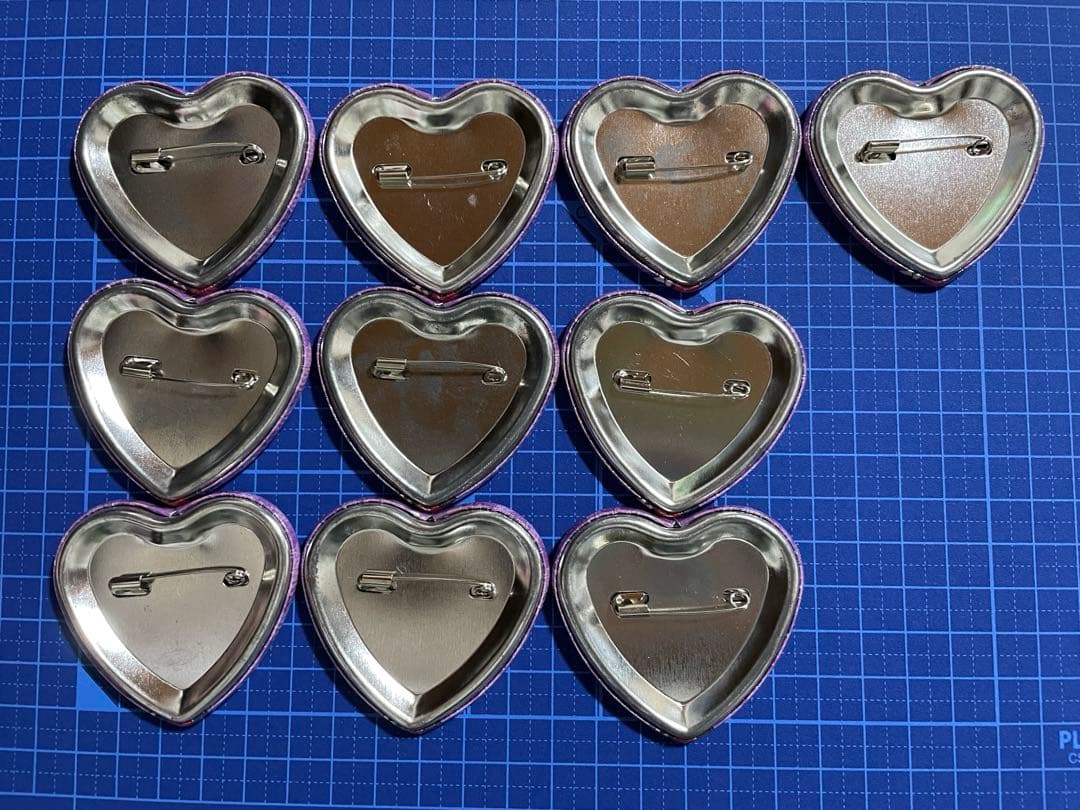 銀魂 愛染香篇 ドキドキハート缶バッジ ハート 缶バッジ 月詠 ＤⅦ