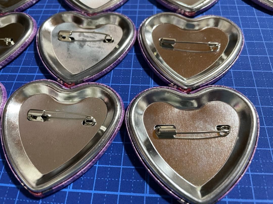 銀魂 愛染香篇 ドキドキハート缶バッジ ハート 缶バッジ 月詠 ＤⅦ