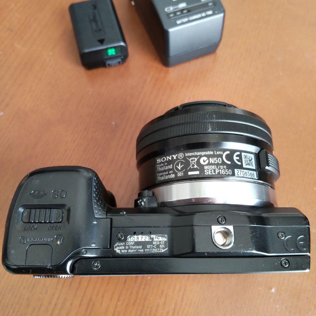 SONY NEX-5T ミラーレス一眼 16.1MP E 16-50mm