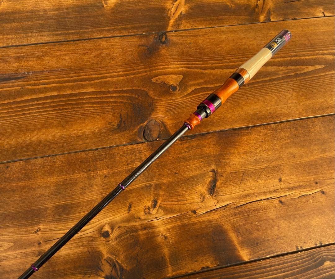 4ft11inch トラウトロッド ウッドグリップ 天然木グリップ 渓流釣り