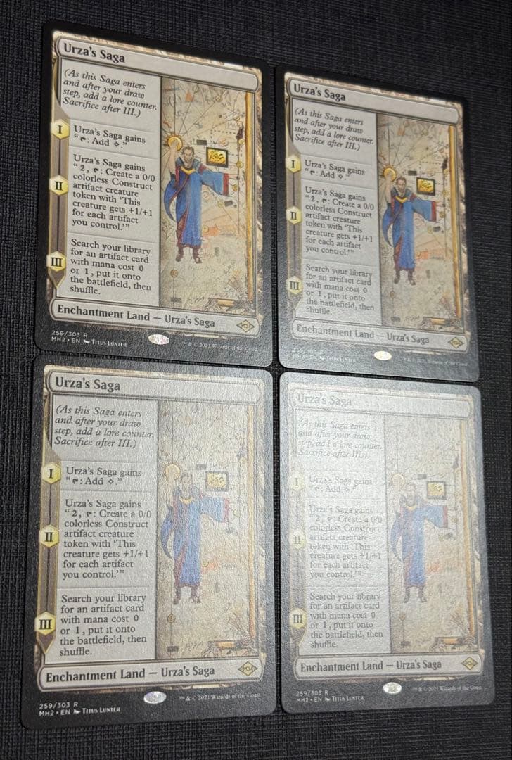 MTG ウルザの物語 Urza's Saga 英語版 4枚セット MH2