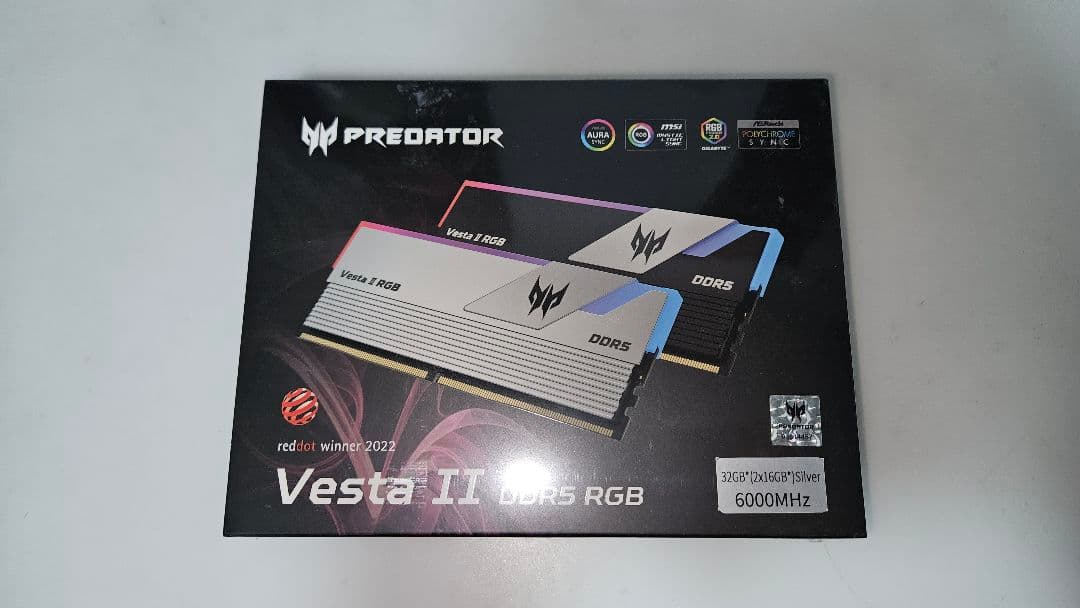 Predator Vesta II DDR5 RGB 6000MHz - メルカリ