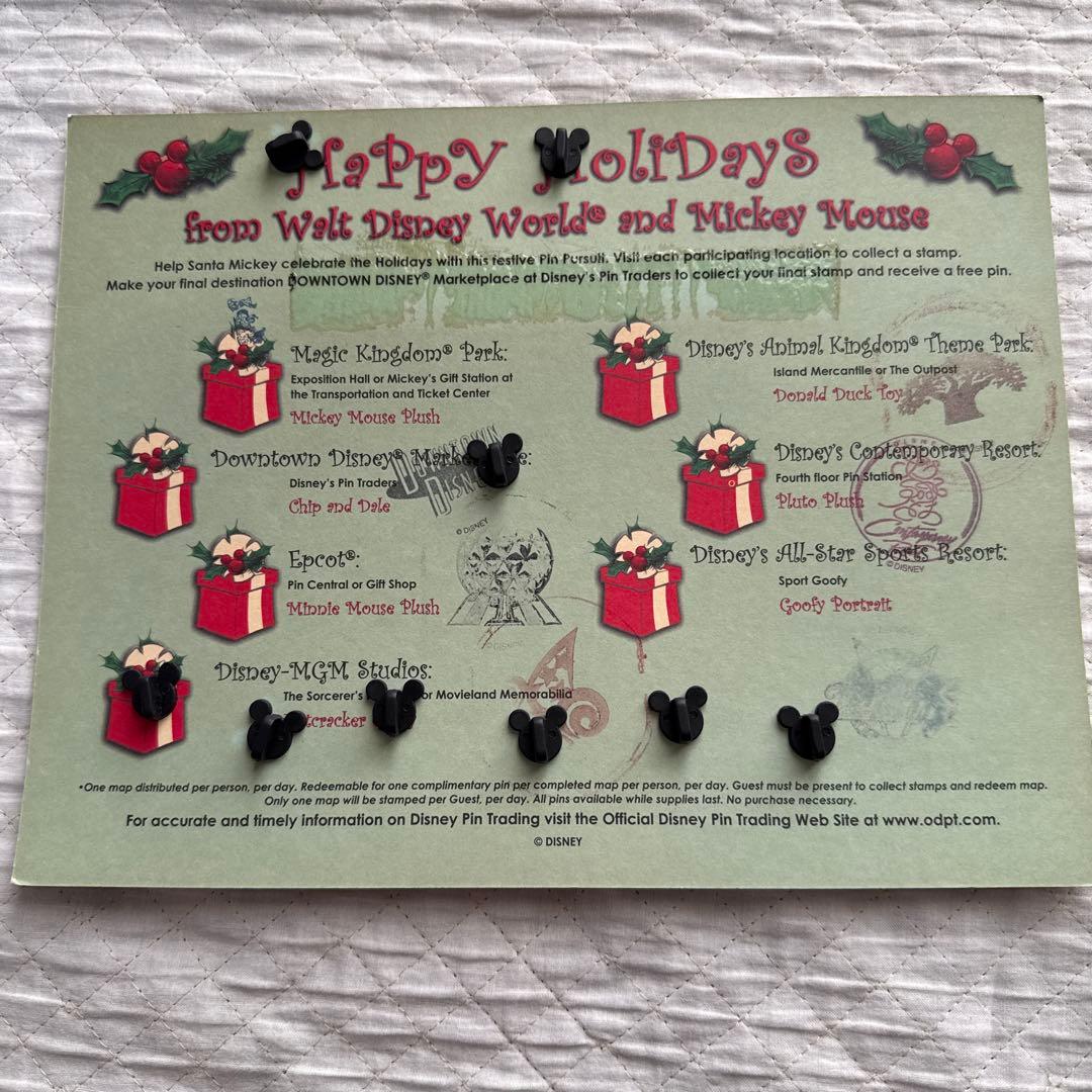 【WDW】ディズニーワールド ピンバッジ コレクション