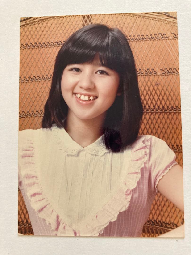 石野真子 生写真7枚セット - メルカリ