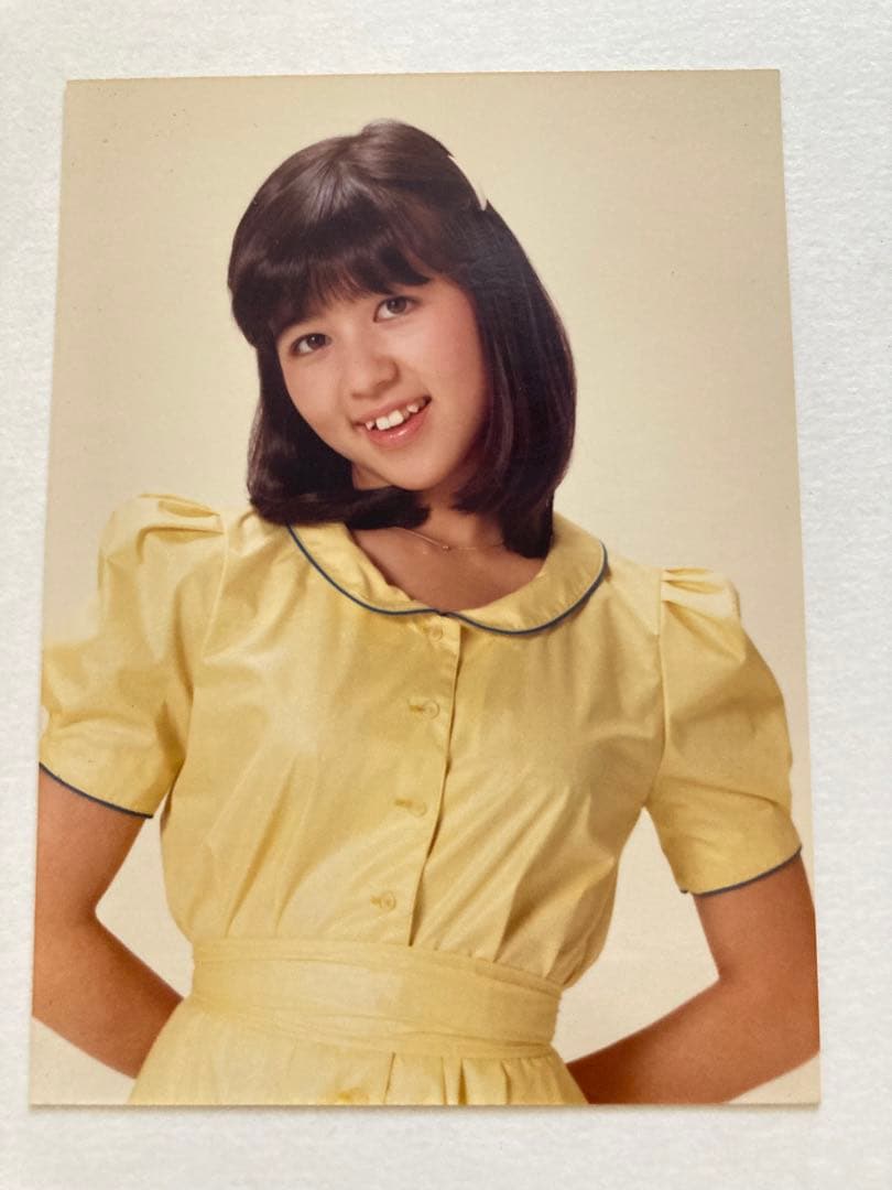 石野真子 生写真7枚セット - メルカリ