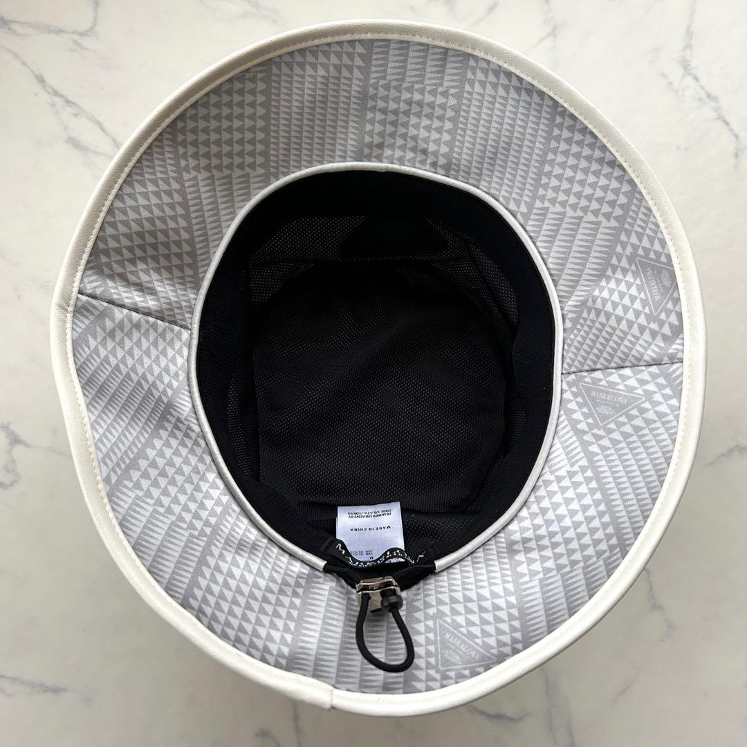 マークアンドロナ 2025年モデル バケットハット 総柄 ロゴ - メルカリ