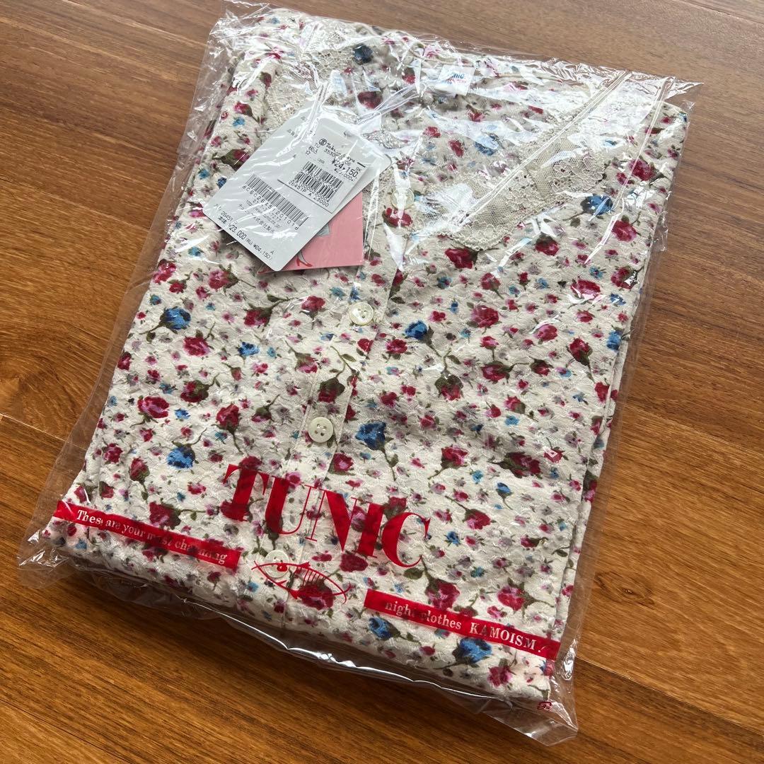 未使用タグ付きTUNIC七分袖パジャマ 26407p-a-1.jpg