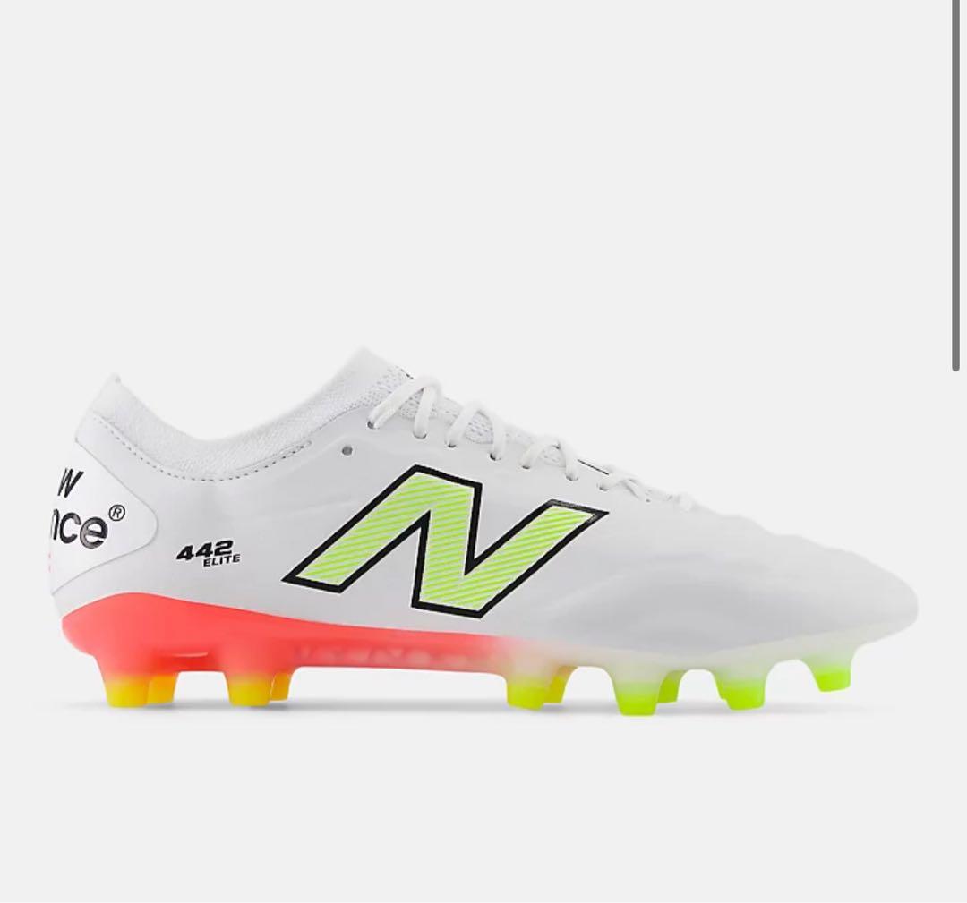 New Balance 442 Elite サッカーシューズ New Balance ニューバランス 442 v2 Elite HG ウィズ：2E(ホワイト