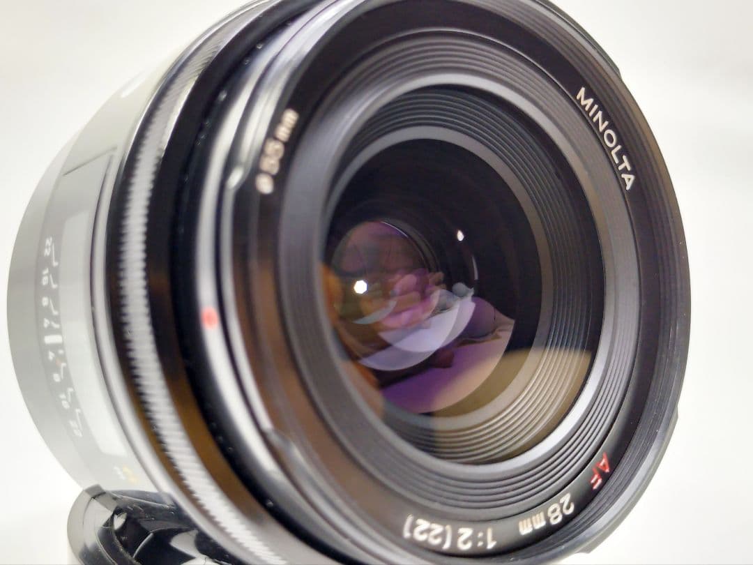 【動確/良品】MINOLTA AF 28mm f2 Φ55mm