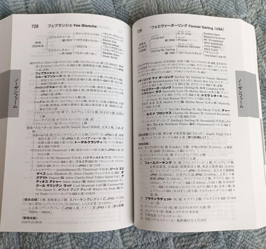 最新版】社台グループ2026年繁殖牝馬名簿 コンプリートセット【4冊