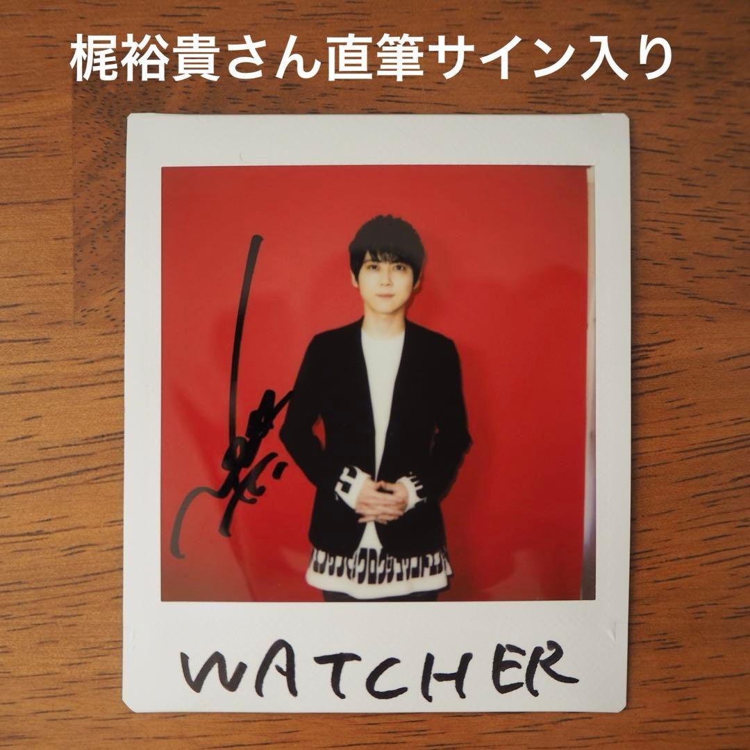 梶裕貴さん 直筆サイン入りチェキ - メルカリ