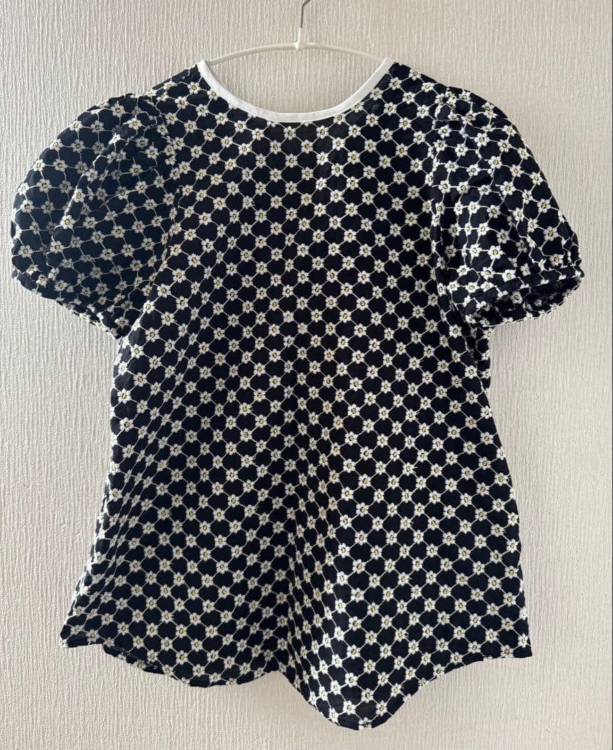 maiiiiさま専用】オブリ obli 刺繍 マーガレットブラウス トップス