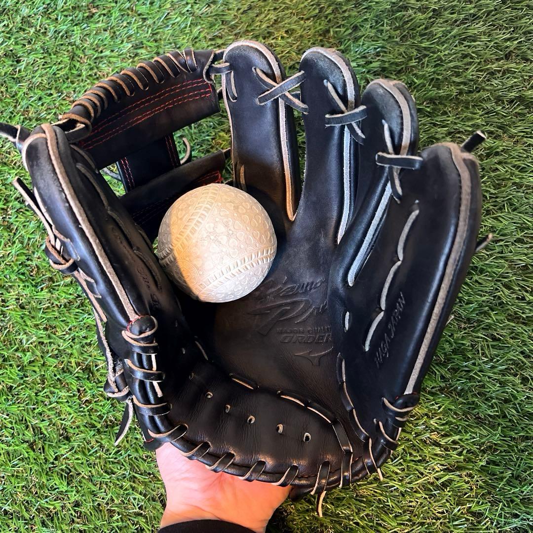 ミズノプロ 軟式 オーダーグローブ 坂本モデル サイズ9 波賀ジャパン