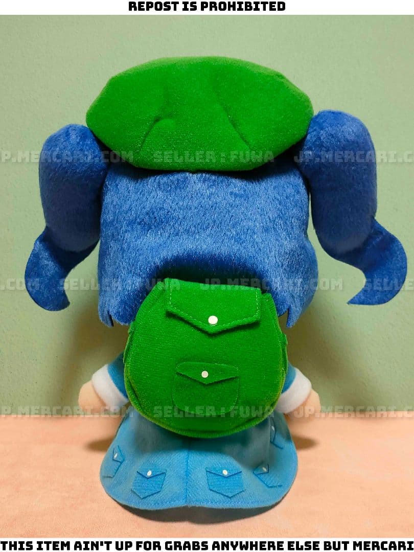 【美品】東方Project 河城にとり ふもふもにとり ぬいぐるみ