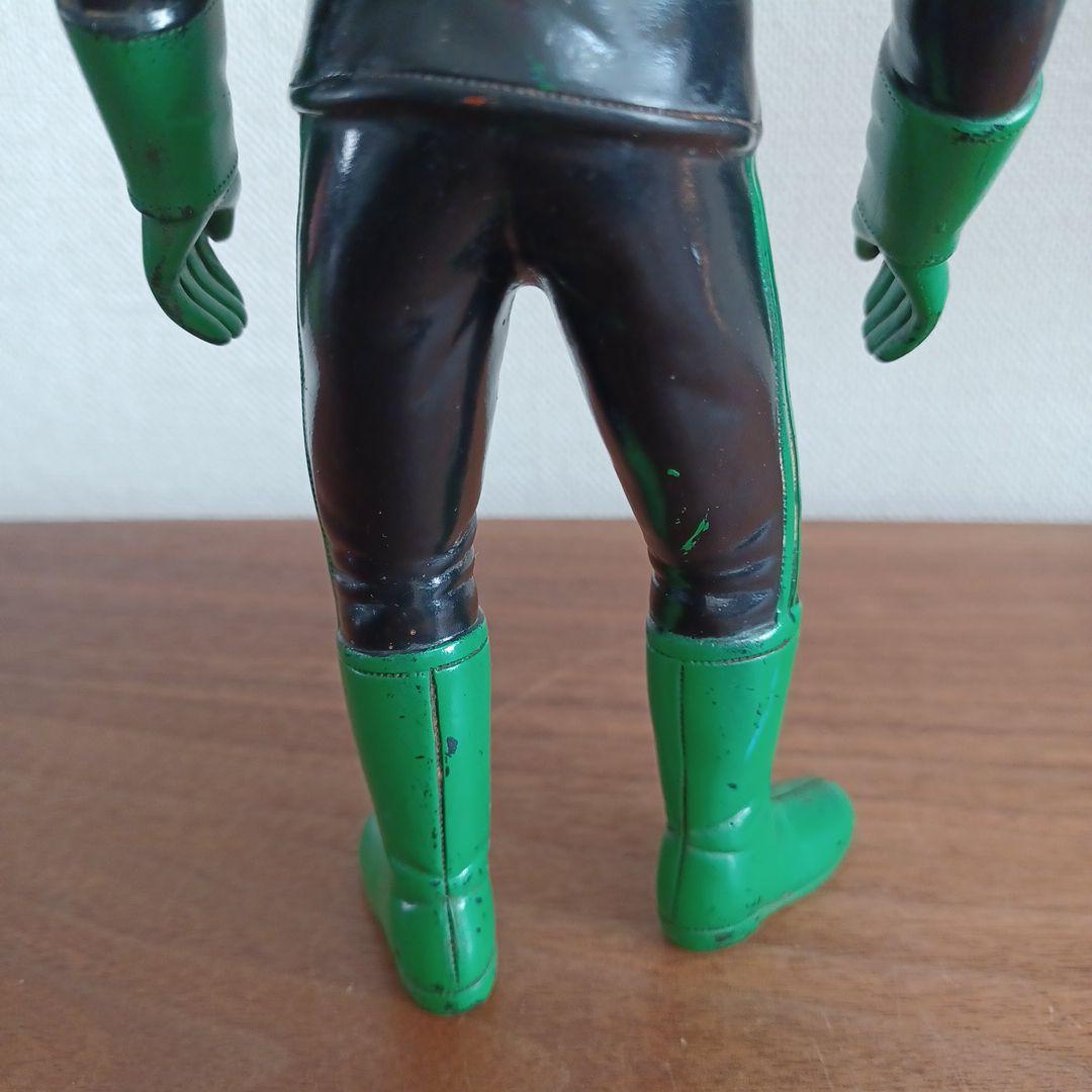 当時もの　旧バンダイ社製　仮面ライダー１号＆２号　希少ソフビフィギュア２体セット