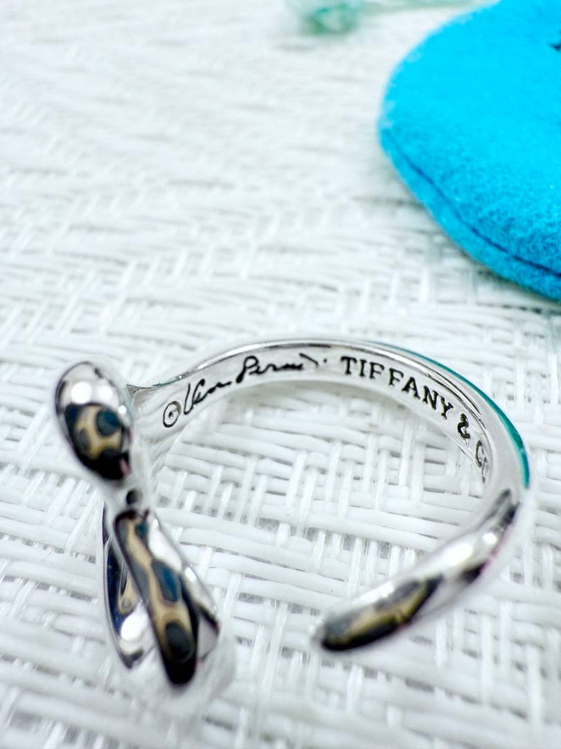 ティファニー オープンハートリング 指輪 11号 研磨洗浄済み 925