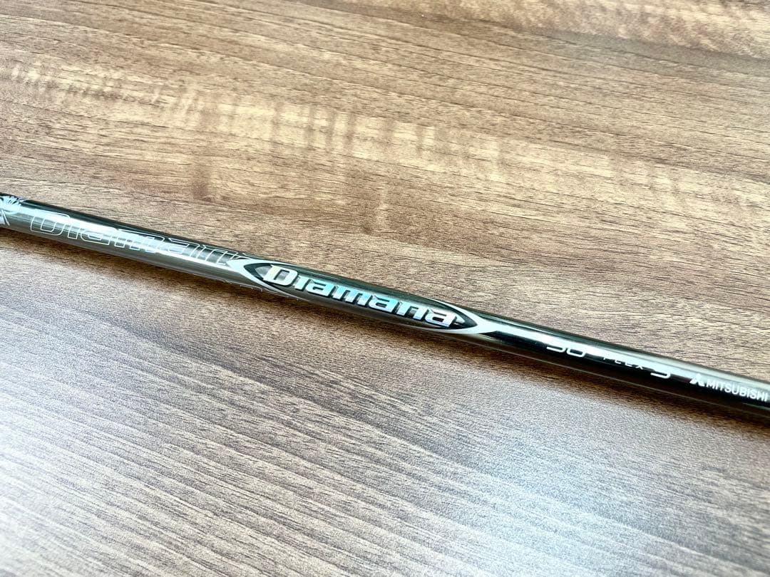 ドライバー用 ディアマナ ZF 50 S／タイトリストスリーブ付き 三菱ケミカル Diamana ZF ドライバー用_スリーブ付 ZF50