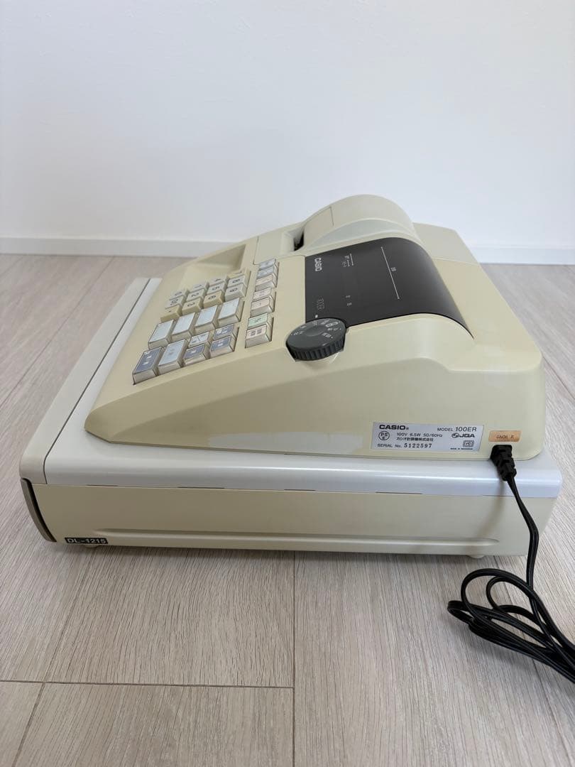 CASIO 100ER 電子レジスター ジャンク - メルカリ
