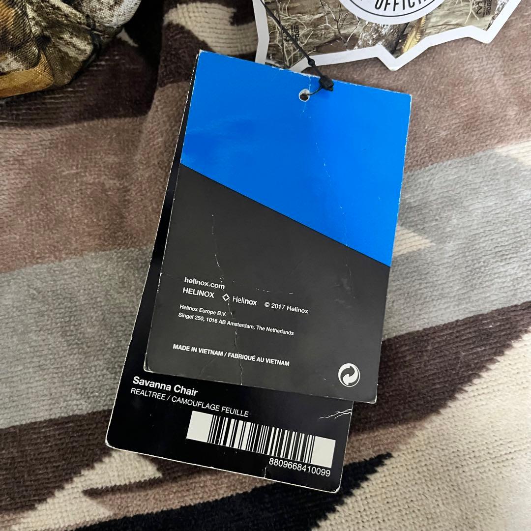 廃盤タグ付美品】ヘリノックス サバンナチェア リアルツリー Helinox