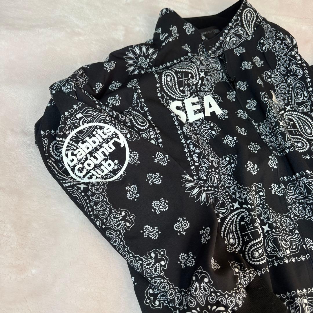 美品》完売品 WIND AND SEA × FR2 GOLF ペイズリー柄 - メルカリ