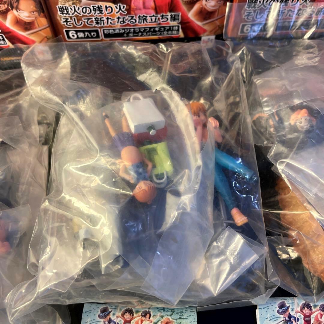 未開封★ワンピース ログボックス 戦火の残り火そして新たなる旅立ち編 全6種