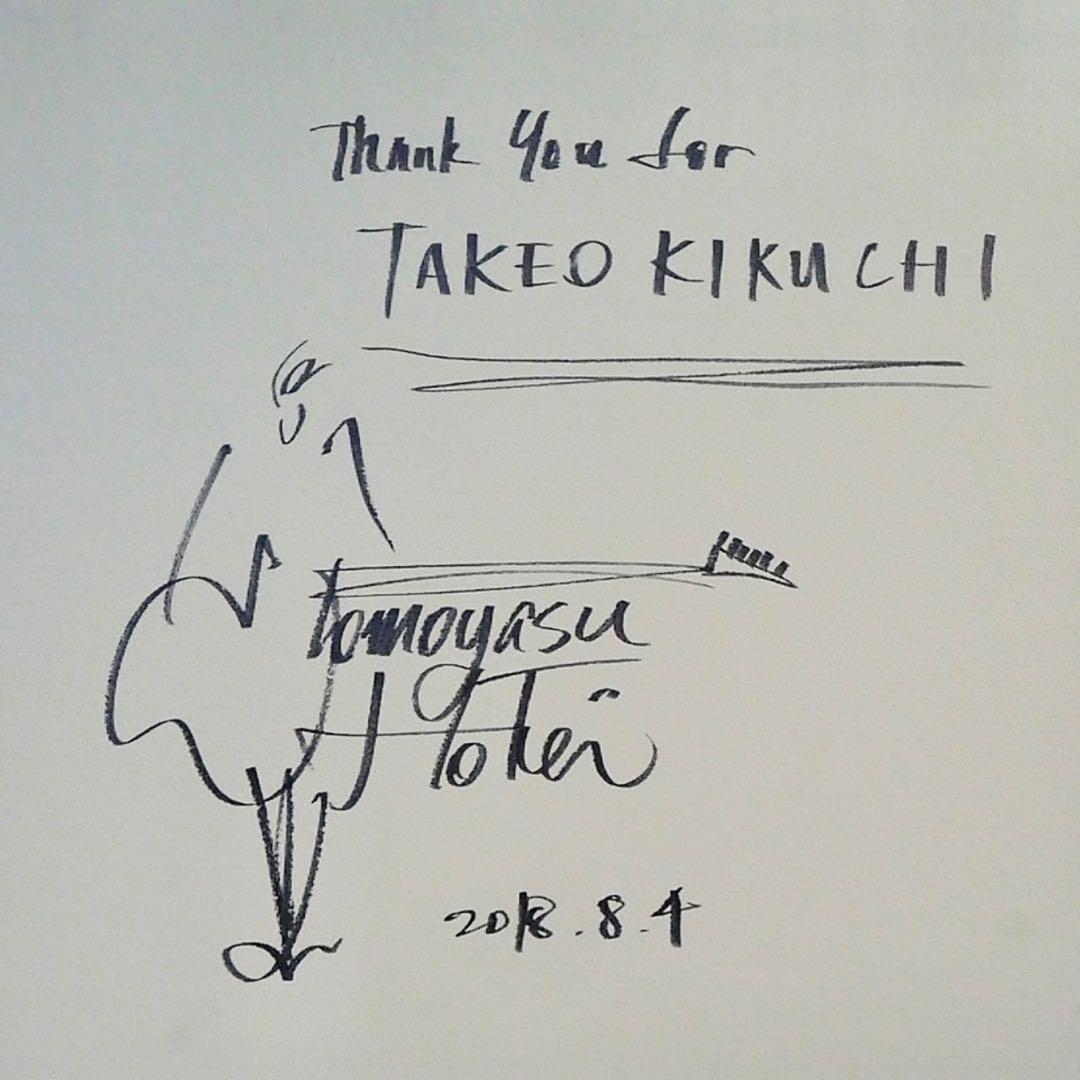 布袋寅泰 HOTEI× TAKEO KIKUCHI カシミヤセーター グレー