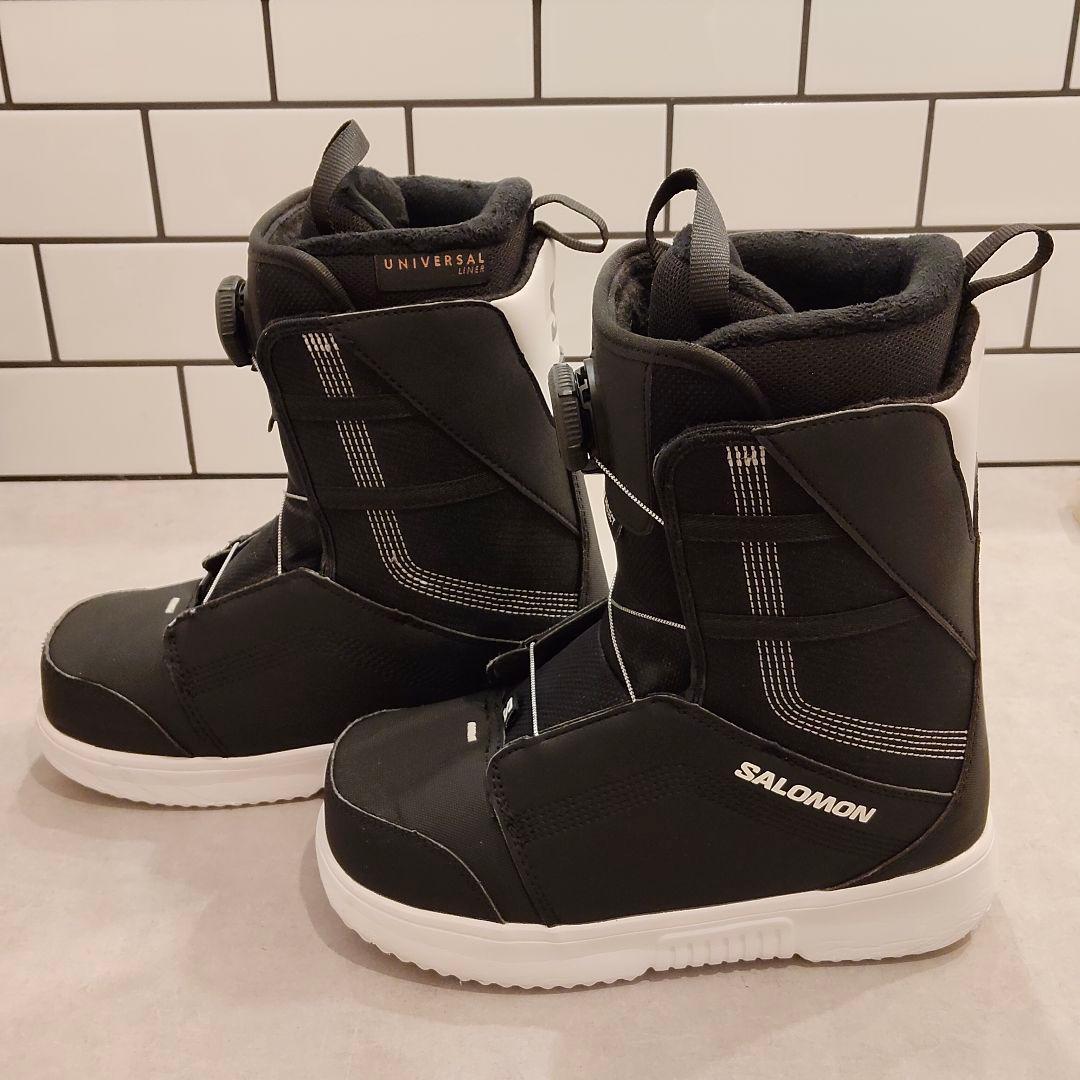 SALOMON 23.5〜24.0cm キッズ ジュニア スノーボード ブーツ