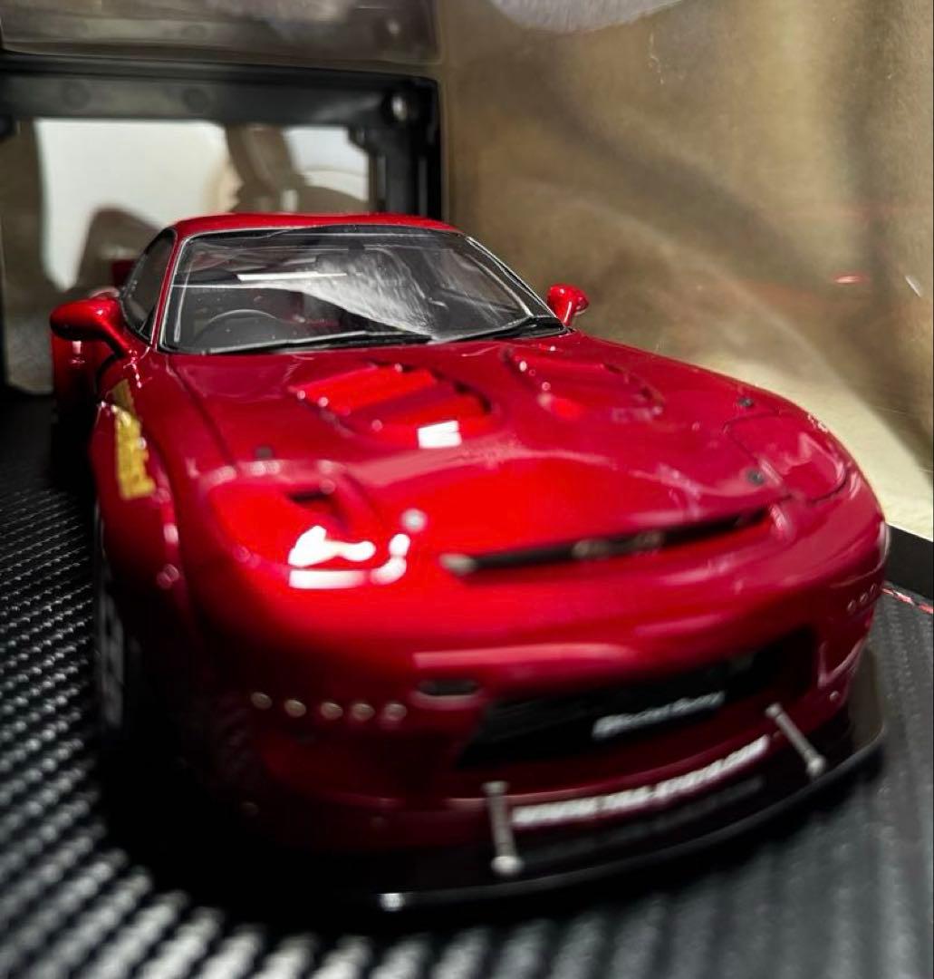 Rocket Bunny RX-7 (FD3S) Red ロケットバニー
