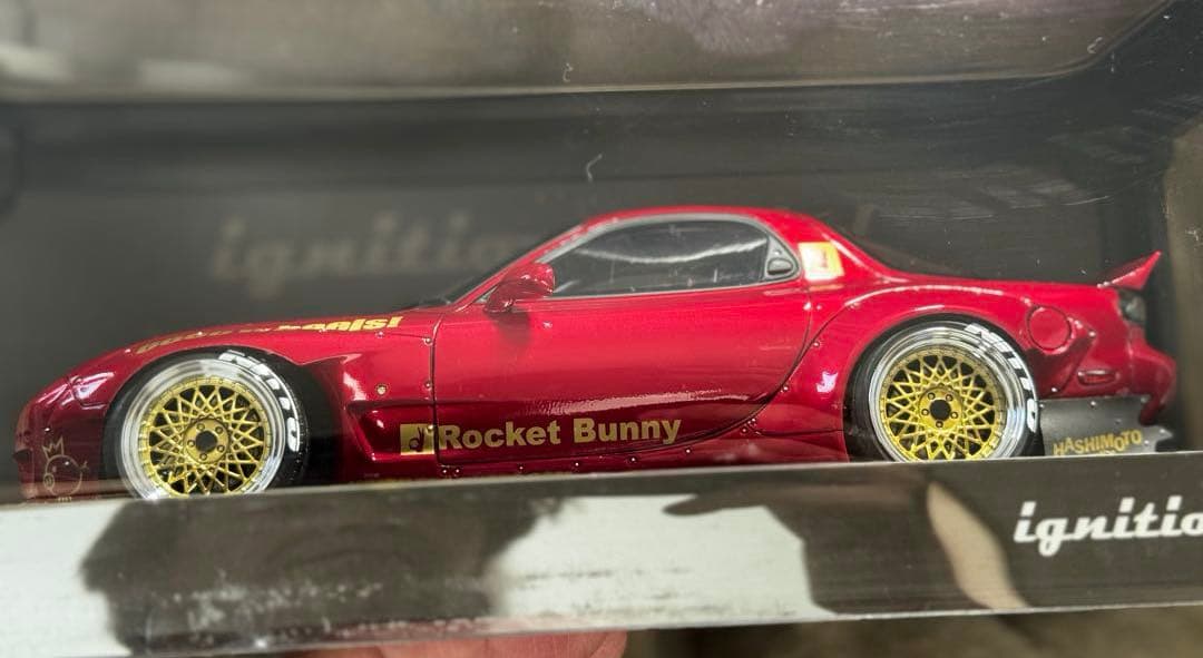 Rocket Bunny RX-7 (FD3S) Red ロケットバニー