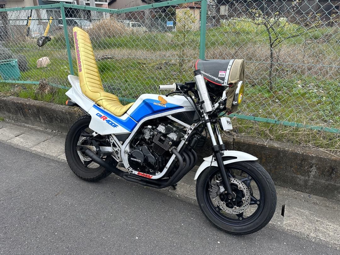 cbr400f三段シート - メルカリ