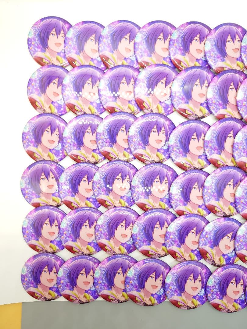 プロセカ　カイト　6A　グリッター缶バッジ【プロジェクトセカイ